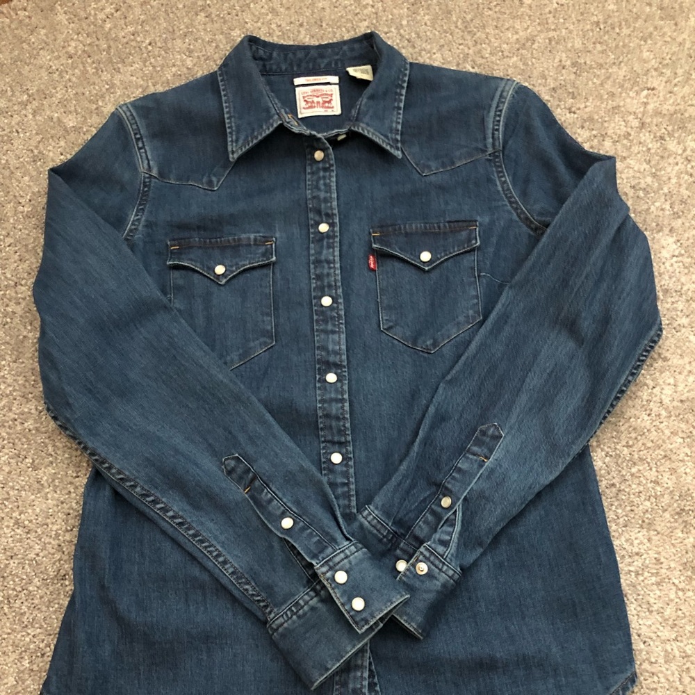 Levis Ultimate Western Denim Shirt
